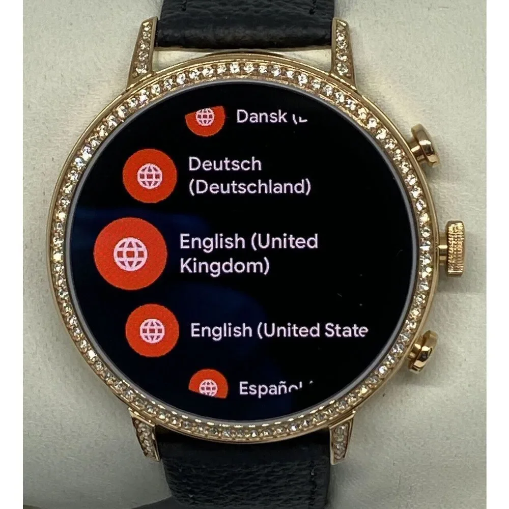 Fossil Gen 4 Authentic Digital Dial Smart Watch Custom Band FTW6011 DC498